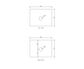 Natural Carrara Marble 600x465x18 Top