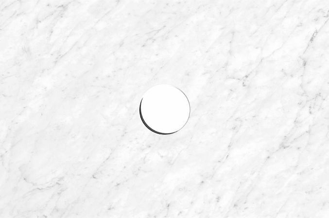 Natural Carrara Marble 750x465x18 Top