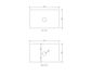 Natural Carrara Marble 750x465x18 Top