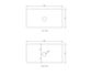 Natural Carrara Marble 900x465x18 Top