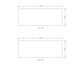 Natural Carrara Marble 1200x465x18 Top No Hole