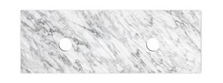 Natural Carrara Marble 1500x465x18 Top