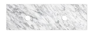 Natural Carrara Marble 1800x465x18 Top
