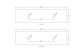Natural Carrara Marble 1800x465x18 Top