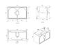 Laguna 900mm Satin White Wall Hung Vanity with Ceramic Top