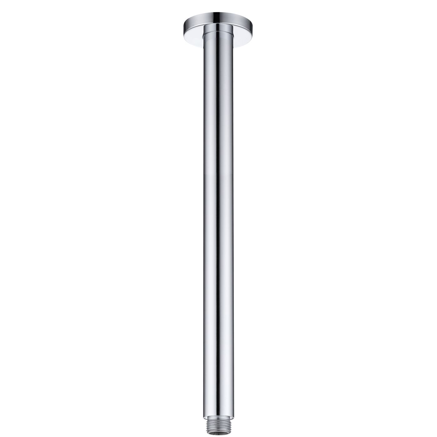 Pavia 400mm Chrome Ceiling Shower Arm Round