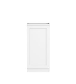 Hampton Laundry 415 White Base Cabinet with internal Drawer