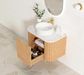 Bondi 750mm Woodland Oak Fluted Curve Vanity (12TH & NTH Only)