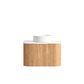 Bondi 750mm Woodland Oak Fluted Curve Vanity (12TH & NTH Only)