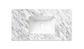 Natural Carrara Marble 900x465x18 Top with Undermount Basin