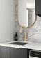 Laundry Kit 1305A Byron/Bondi Black Oak with Natural Carrara Marble Top