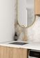 Laundry Kit 1305A Byron/Bondi Natural Oak with Natural Carrara Marble Top