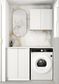 Laundry Kit 1305A Noosa White with Pure White Top
