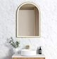 LED Archie 900(H)x600(W) Gold Metal Frame Mirror