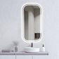 LED Newport 900(H)x450(W) Frameless Mirror Soft Square
