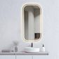 LED Newport 900(H)x450(W) Frameless Mirror Soft Square