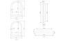 Laguna Natural Oak Handle Archie Frame Only