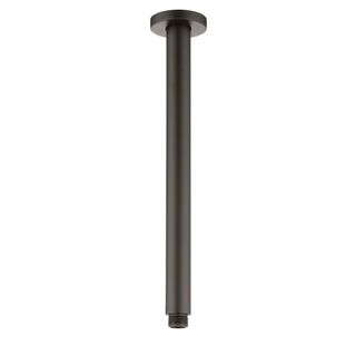 Pavia 300mm Gun Metal Ceiling Shower Arm Round