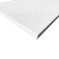 Noosa Fluted 600mm Satin White Wall Hung Vanity With Cloudy Carrara Top