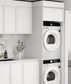 Laundry Kit 1715C Hampshire White with Natural Carrara Marble Top