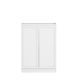 Laundry Kit 1305B Hampshire White with Natural Carrara Marble Top