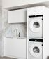 Laundry Kit 1960C Noosa White with Pure White Top