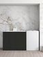 Hampshire Black Base Laundry Cabinet with 1060mm Aterra Top