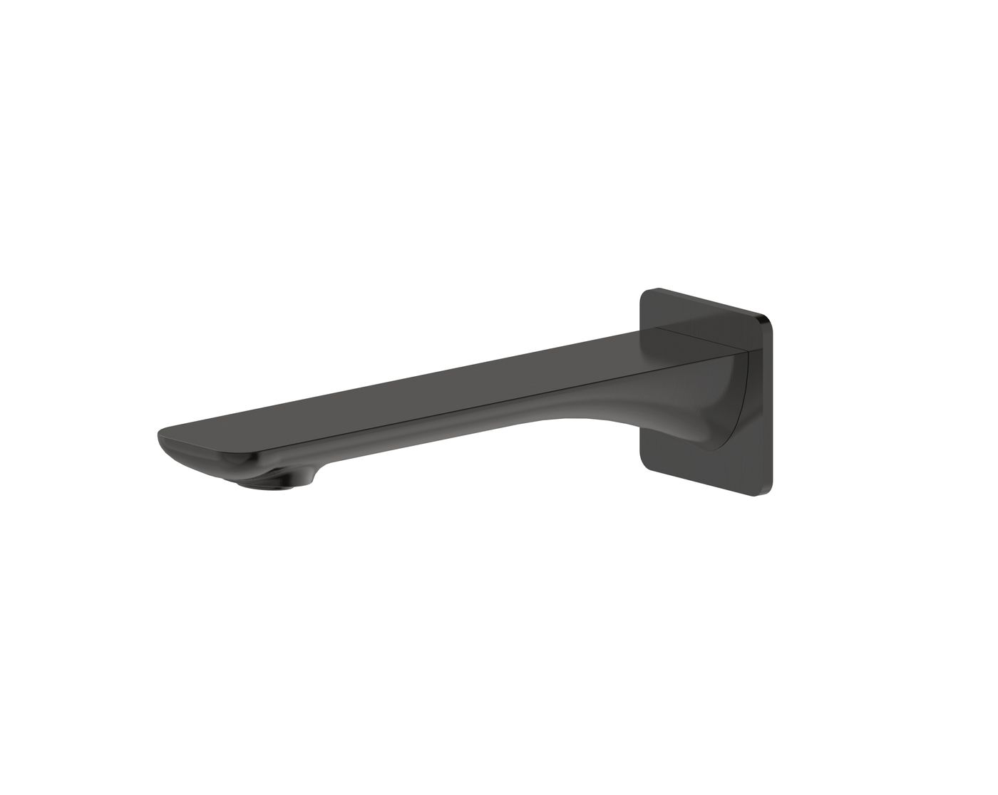 Oskar Gun Metal Bath Spout