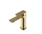 Oskar Basin Mixer Brushed Gold