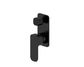 Oskar Shower Mixer With Diverter Matte Black