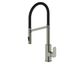 Oskar Pull Out Kitchen Mixer Brushed Nickel