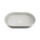 Clayton Oval 600x350x120 Concrete Linen Basin