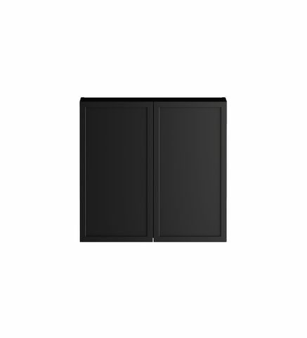 Hampshire Laundry 630 Black Wall Cabinet