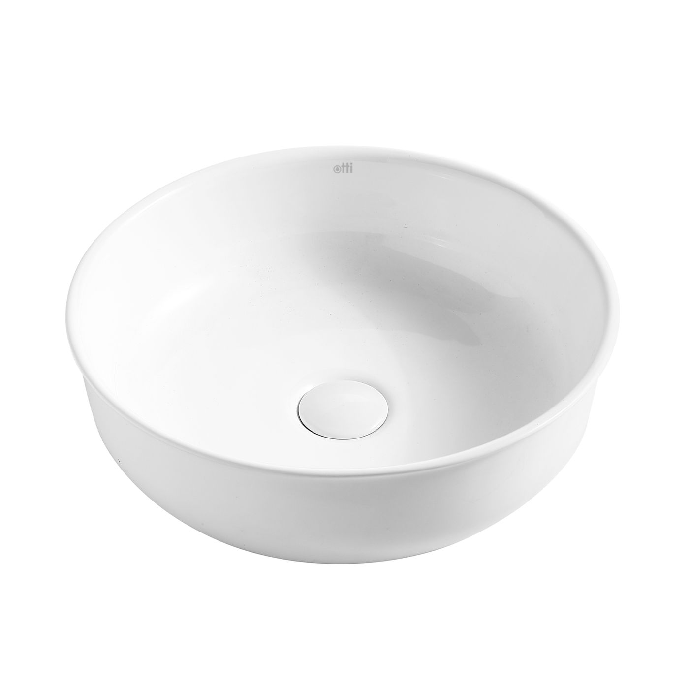 Bronte Round 360x360x130 Gloss White Basin