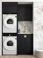 Laundry Kit 1305C Marlo Black with Pure White Top