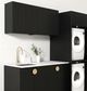 Marlo Black Laundry Kit 1960x600x2100
