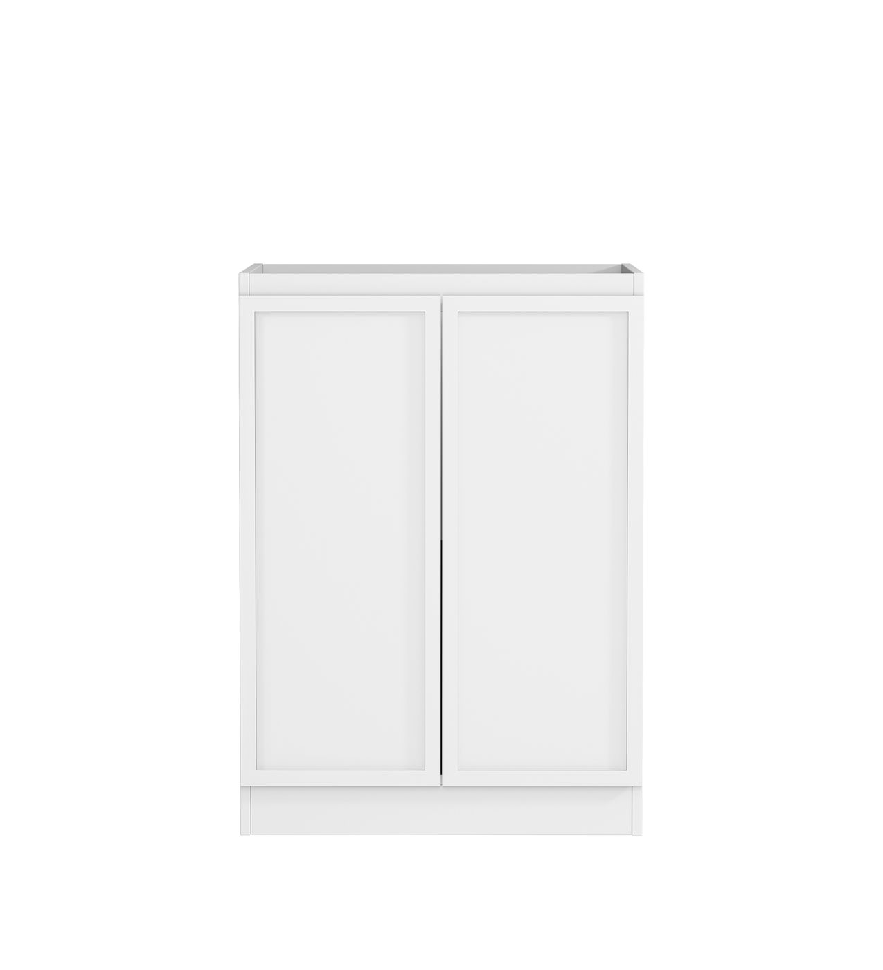 Hampshire Laundry 630 White Base Cabinet