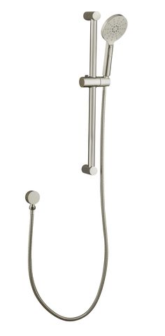 Vetto Shower On Rail Brushed Nickel