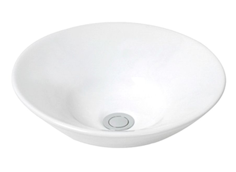 Semi Insert 410x410x110 Gloss White Basin