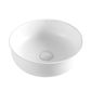 Bronte Round 390x390x130 Matte White Basin