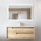 Byron 1200mm Natural Oak Wall Hung Vanity with Ceramic Top