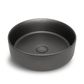 Radius Round 360x360x115 Gun Metal Basin