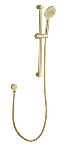 Vetto Shower On Rail Brushed Gold