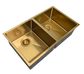 Arte Sink 88D 880x450x220 Brushed Gold