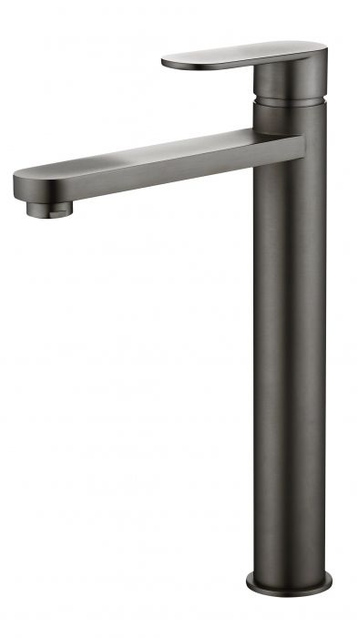 Vetto Lead Free Tall Basin Mixer Gun Metal