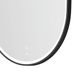 LED Noosa 900(H)x600(W) Black Metal Frame Mirror- Install Horizontal or Vertical