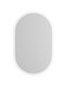 LED Noosa 900(H)x600(W) White Metal Frame Mirror- Install Horizontal or Vertical