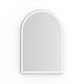LED Archie 900(H)x600(W) White Metal Frame Tuffi Mirror