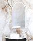 LED Archie 900(H)x600(W) White Metal Frame Mirror