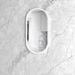 LED Noosa 900(H)x450(W) White Metal Frame Mirror